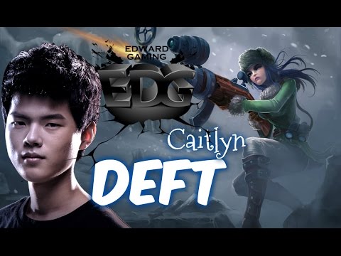 EDG Deft CAITLYN ADC vs Sivir - Patch 5.22 KR | League of Legends