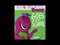 Barney Goes To School 2000 VHS FANMADE