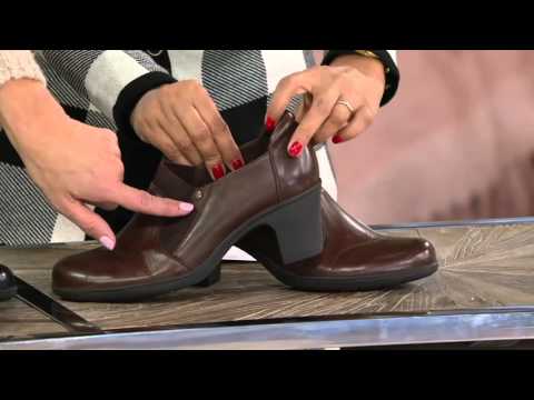 Earth Leather Booties with Side Goring - Beatrice on QVC