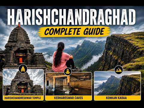 Harishchandragad Trek Complete Guide❤️|Best Monsoon Trek in Maharashtra|Route, History & Konkan Kada