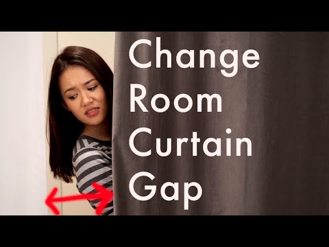 The Change Room Curtain Gap