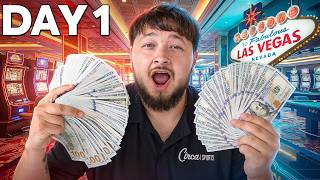 Gambling $100,000 At The Casino!!! (Day 1)