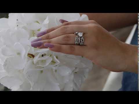 0.5 Ct. Wide Vintage Filigree Millgrained Ring Guard - TwoBirch TB-GUARD-0106-WG-H