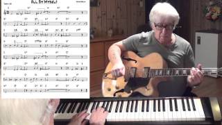 All By Myself - Jazz guitar &amp; piano cover ( Irving Berlin )