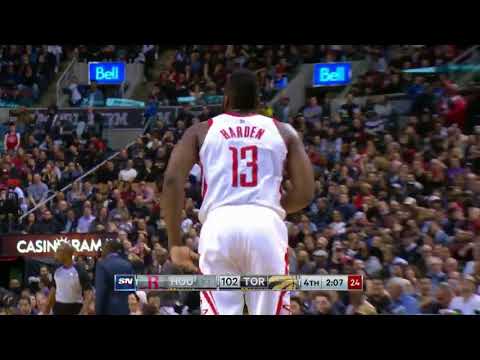 The Beard and DeMar exchanging buckets