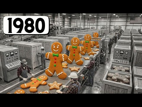 Wie der Lebkuchenmann 1980 hergestellt wurde. Befriedigende Werksführung