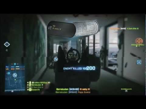 Barrakudan domination game mode. BF3 xbox360 Part 1.