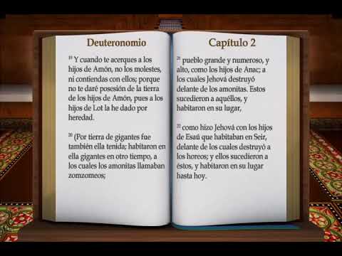 LA BIBLIA DEUTERONOMIO COMPLETO REINA VALERA ANTIGUO TESTAMENTO