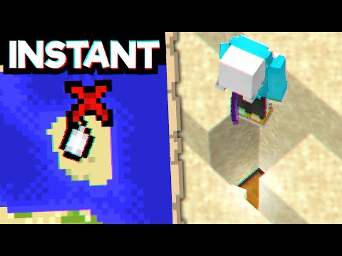 How To INSTANTLY Find Buried Treasure in Minecraft!