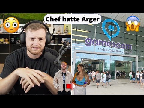 Chef hatte während der Gamescom wieder Stress mit einer Frau😳👀😂