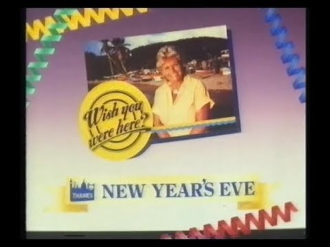 Thames Adverts & Continuity plus ITN News at One - 1986