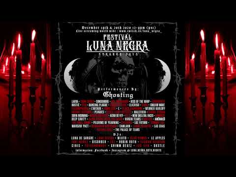 DAY 1 - FESTIVÁL LUNA NEGRA "strange days" : International Goth Festival 2020