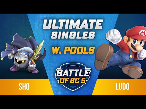 Sho (Meta Knight) vs Ludo (Mario) - Ultimate Singles Winners Pools - Battle of BC 5