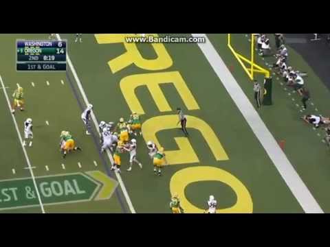 College Football Oregon Ducks Vs The Washington Huskies