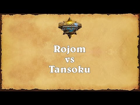 Rojom vs Tansoku - Asia-Pacific Last Call - Semifinal 2