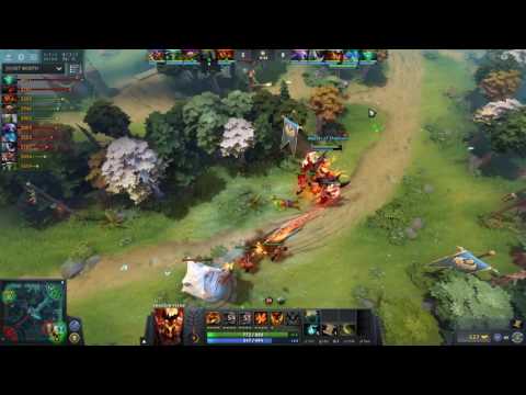 Dendi vs OG Ana — Shadow Fiend vs Ember Spirit - Dota 2 Magic