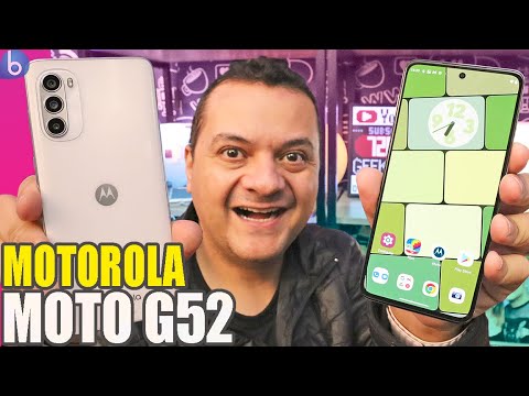 MOTO G52 | OLED screen and Android 12 in the RANGE OF 1500 REAIS! Analysis / Review