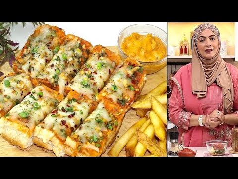 Kids will love these Cheesy Korean Garlic Bread Recipe #ramadan