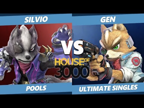 Smash Ultimate Tournament - Silvio (Wolf) Vs. Gen (Fox) SSBU Xeno 154 Pools
