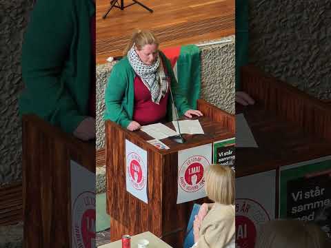 Linn Mago Isaksen sin fremragende appell i Molde 1. mai 2024!