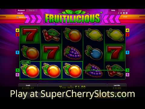 Fruitilicious Video Slot - Novomatic online Casino Games