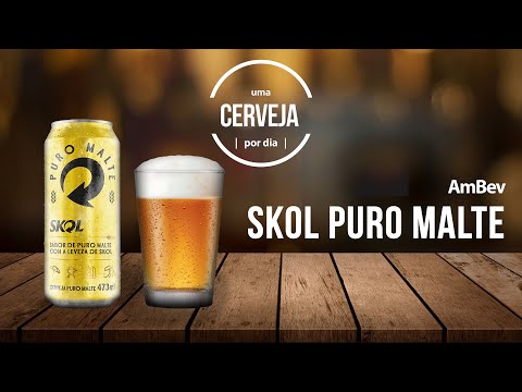 Skol Puro Malte | AmBev | Uma Cerveja Por Dia #0582