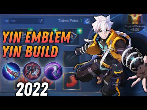 YIN EMBLEM AND BUILD SET 2022  | yin top global | yin gameplay | yin best build