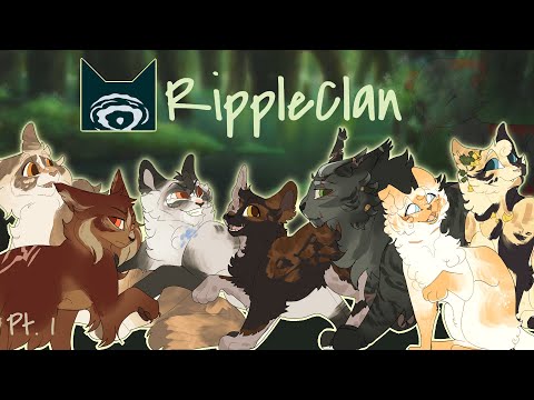 [Lets Art] Old Emo Clan Remake | RippleClan Pt. 1 | B̶l̶o̶o̶d̶ BRAVEflame's Clan