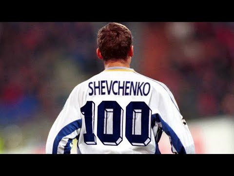 Andriy Shevchenko 100 goals for Dynamo Kyiv