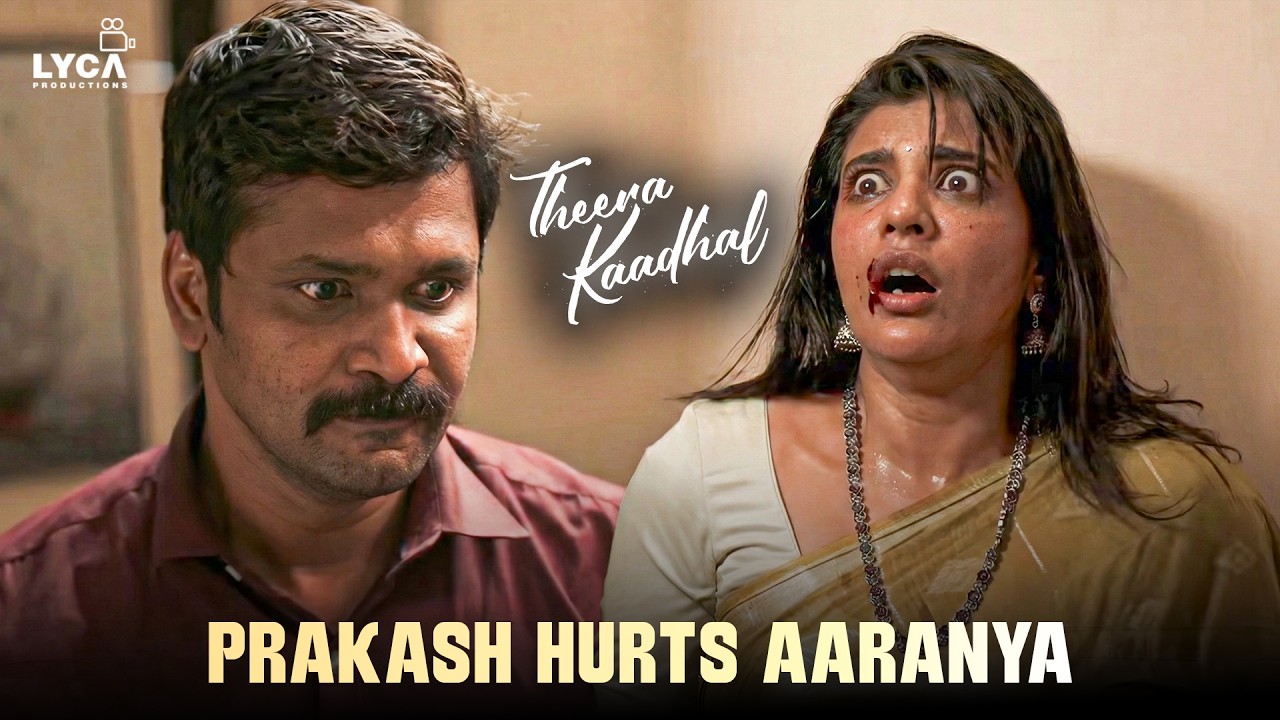 Theera Kaadhal Movie Scenes | Prakash Crosses the Line with Aaranya! | Jai | Aishwarya Rajesh