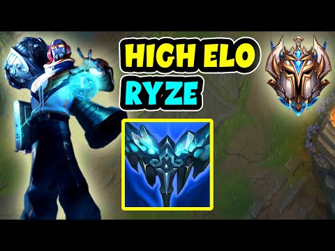 [Best Ryze NA] The RETURN of Tanky + High DMG Ryze?! Testing out a NEW BUILD for Ryze in Challenger