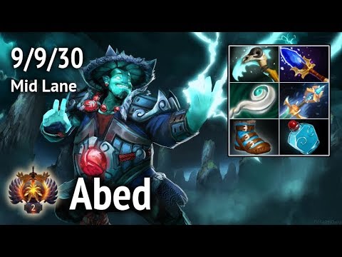 Storm Spirit. Abed. Fnatic. Mid Lane. Full game. Dota 2