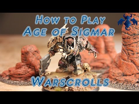 How to Play Age of Sigmar 2nd Edition: Warscrolls
