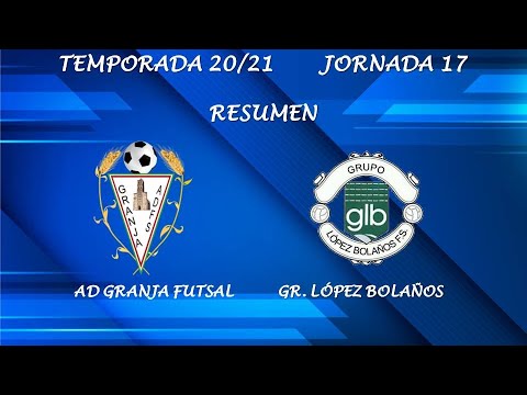 RESUMEN JORNADA 12 GRANJA FUTSAL 3-5 GRUPO LÓPEZ BOLAÑOS
