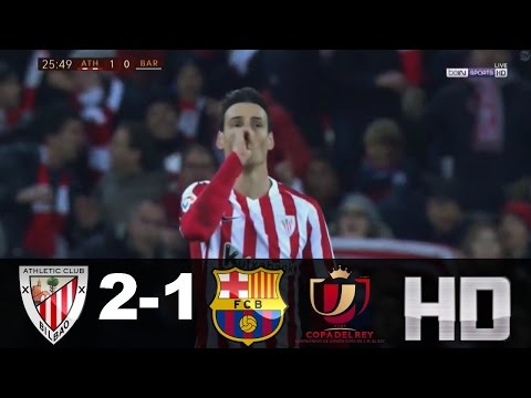 Resumen Athletic vs Barcelona (2-1) 05/01/17 HD