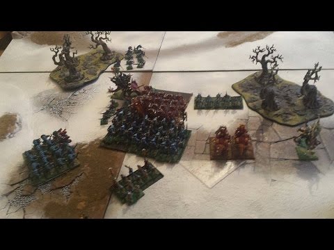 35 lizardmen vs warriors of chaos 2500pts