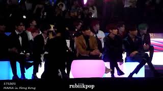 171201 MAMA   Ailee Perf Reaction  SuJu, Day6, Vernon, NCT127, Got7, BTS, Jooheon, Sunmi