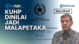 KUHP Baru Dinilai Eks Jaksa Agung Malapetaka, Dorong Gugat ke MK: RI Darurat, Benteng Rakyat Runtuh