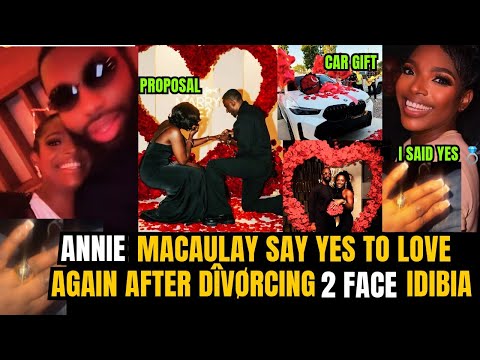 Annie Macaulay Said Yes to Love Again 💍❣️ After Dîvørcing 2Face Idibia - See Engagement Video.