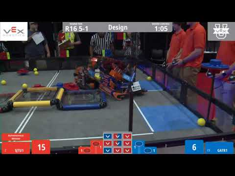 2019 VEXU Design R16 5, SJTU1 vs GATR1