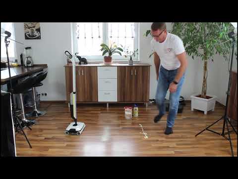 Hartbodenreiniger Test Kärcher FC7 wischen