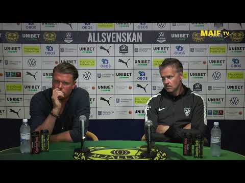 Presskonferens MAIF - Norrköping