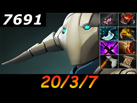 Dota 2 Sven 7691 MMR 20/3/7 (Kills/Deaths/Assists) Ranked Full Gameplay