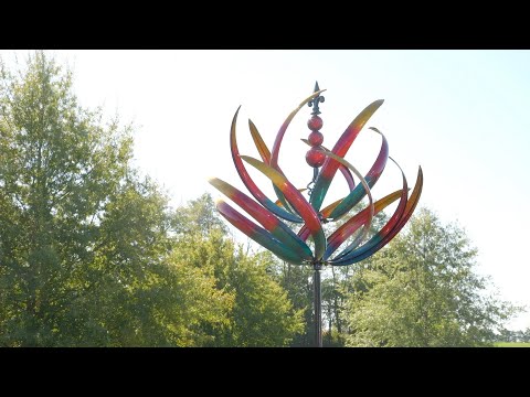 Vertical Feather Double Wind Spinner