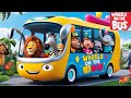 The Wheels On The Bus Fun Animal Adventure Sing Along For Kids Nursery Rhymes