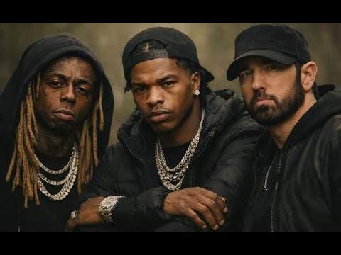 Lil Wayne ft. Lil Baby and Eminem —Stay prayed up (Lyrics video)