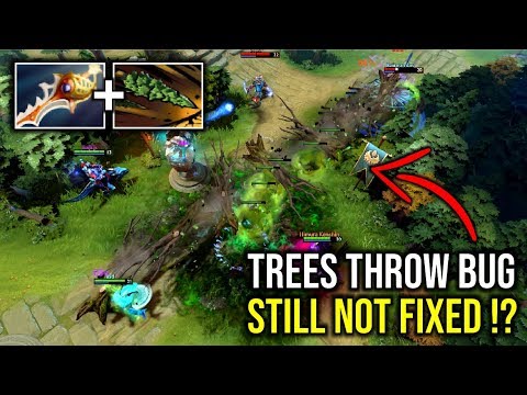 STILL NOT FIXED..?! Tree Throw Bug Morphling Divine Rapier 7.22c | Dota 2