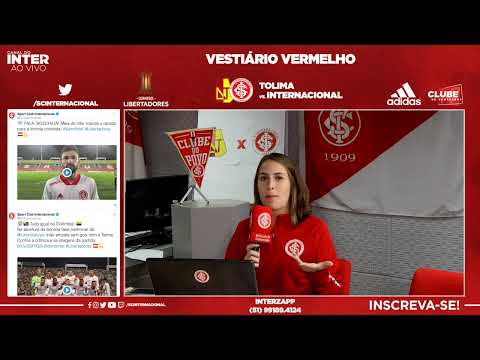 AO VIVO Tolima x Inter pela Libertadores 2020