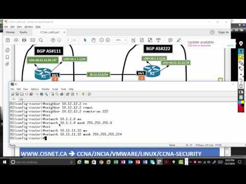 CCNA BGP Lab
