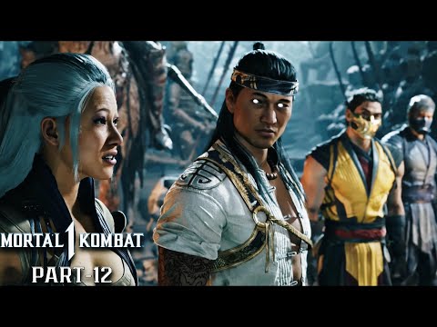 MORTAL KOMBAT 1 - STORY MODE Walkthrough Part 12 ( Queen's Gambit ) Mileena